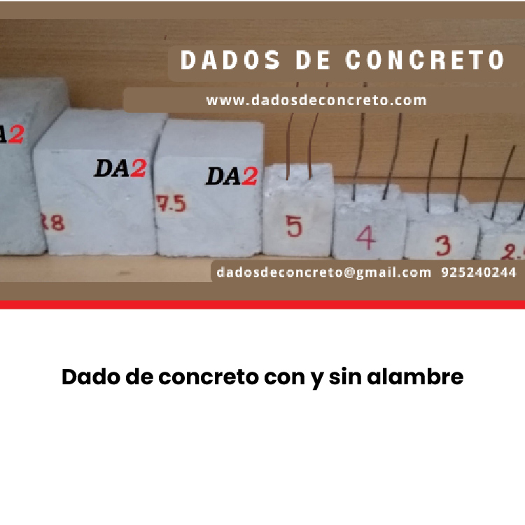 Imagen del producto DADO DE CONCRETO